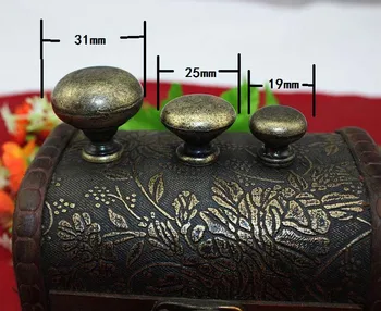 

20Pcs Small handle knob handles three types of antique drawer Pull handle single hole handle mushrooms
