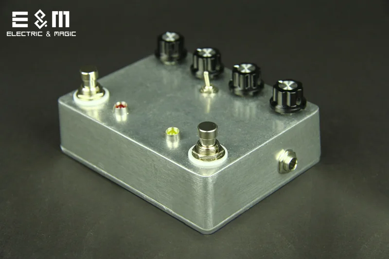 DIY MOD Fulltone бас накопитель 2 педали подвесной электрогитара Stomp Box усилитель