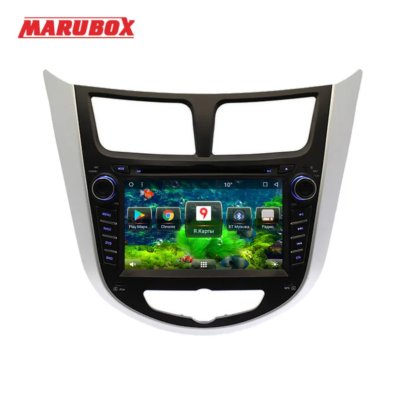 

Marubox New System Double Din Android 8.1 For HYUNDAI Solaris 2012-2016 Verna Accent Radio GPS Navi DVD Car Multimedia Player
