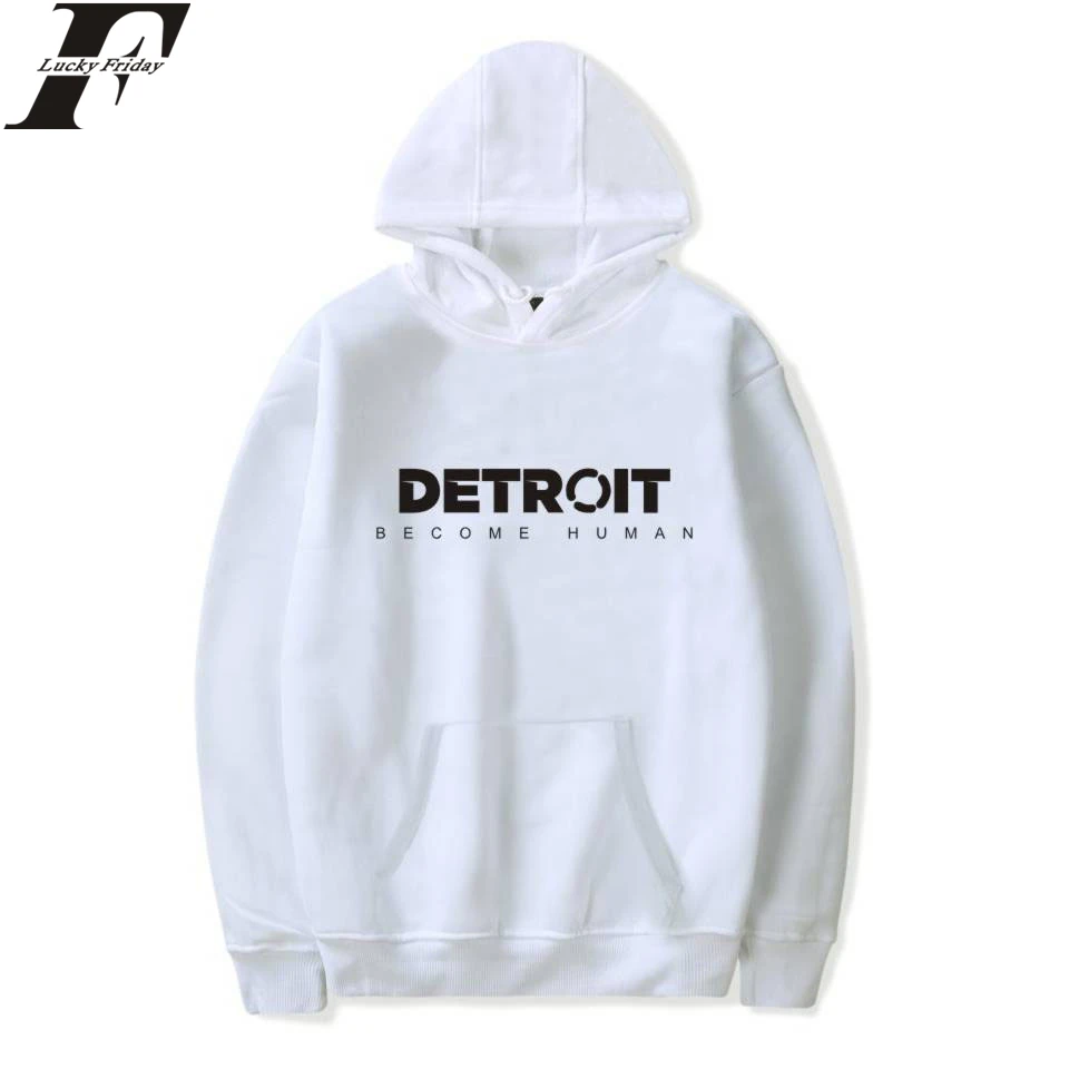 Женская толстовка с принтом Detroit модная повседневная капюшоном размеры от XXS до 4XL