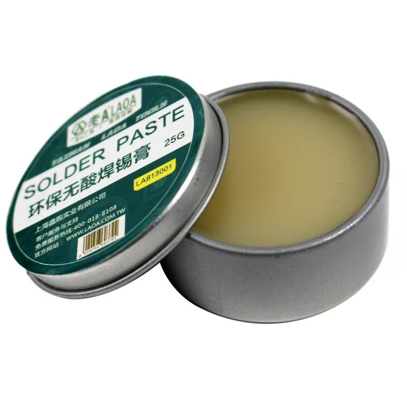 Паяльная паста LAOA без кислоты SMD 1 шт. 25 г/50 г флюс 10cc инструмент для ремонта