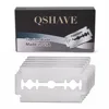 Qshave IT Double Edge Safety Razor Blade Classic Safety Razor Blade Straight Razor Titanium Blade Made in USA, 5 Blades ► Photo 2/6