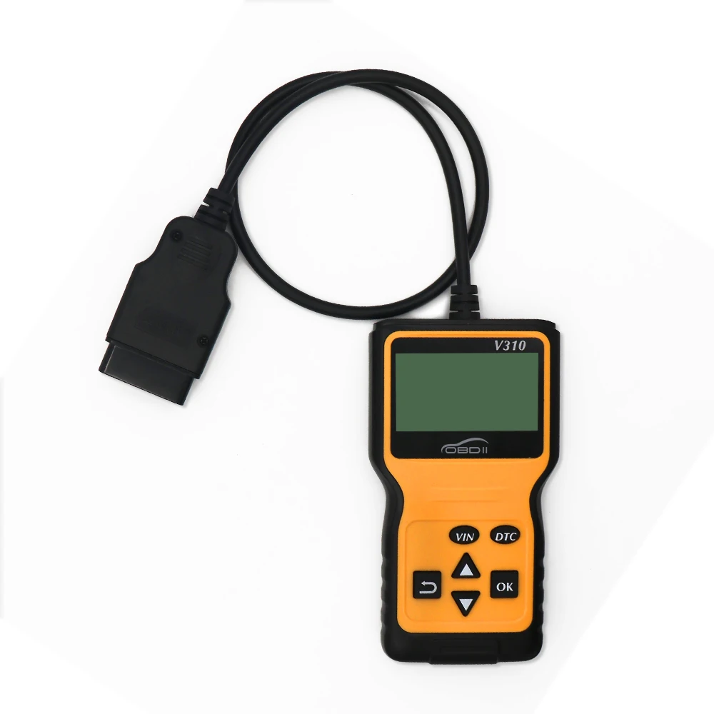 Автомобильный диагностический сканер OBDII EOBD 6 языков ЖК дисплей 2019|Считыватели