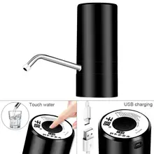 Touch-тон Беспроводной Перезаряжаемые Электрический водяной насос с USB кабелем и индикатор светильник для 4.5L-18.9L автомобилей марки «воды