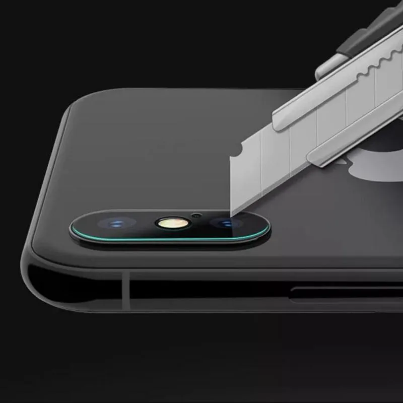 Защитная пленка для объектива камеры из закаленного стекла Iphone X 7 8 экрана Plus