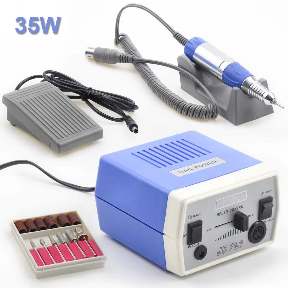 

Timistory 35W 30000RPM Manicure Machine Electric Nail Drill Machine Nail Art Equipment Accessory Nail File Tools Nail Drill Set