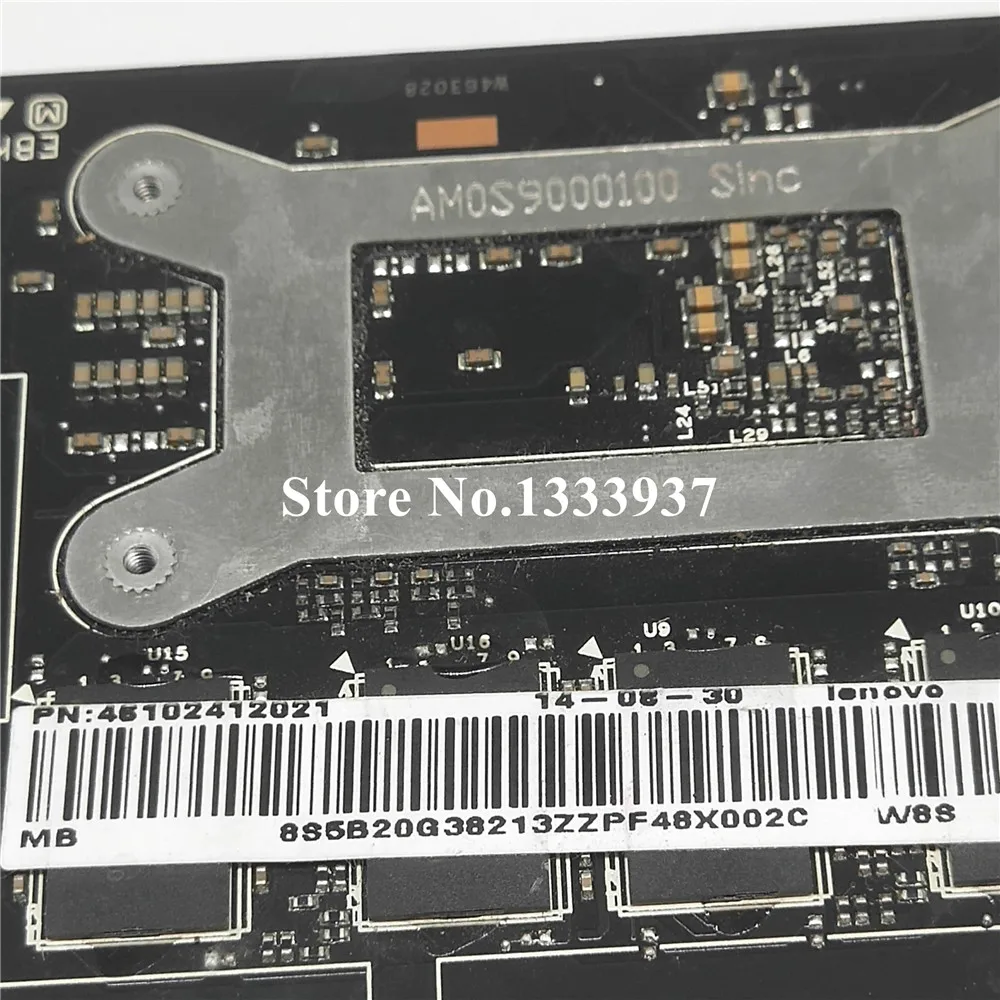 Most effective  VIUU3 NM-A074 for Lenovo Yoga 2 Pro Laptop Motherboard 5B20G38213 SR1EB i7-4510U CPU Mainboard