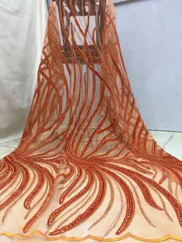 

Beautiful French net Fabric For party dress 5 yards/lot S-8645