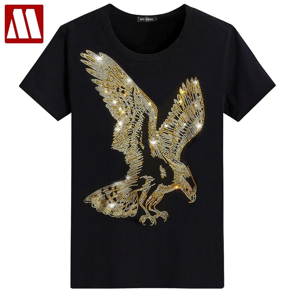 Lengan Pendek T-shirt Eagle Desain 