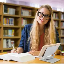 360 градусов вращающийся алюминиевый сплав плоский кронштейн для iPhone мобильный телефон металлический кронштейн для Ipad Air