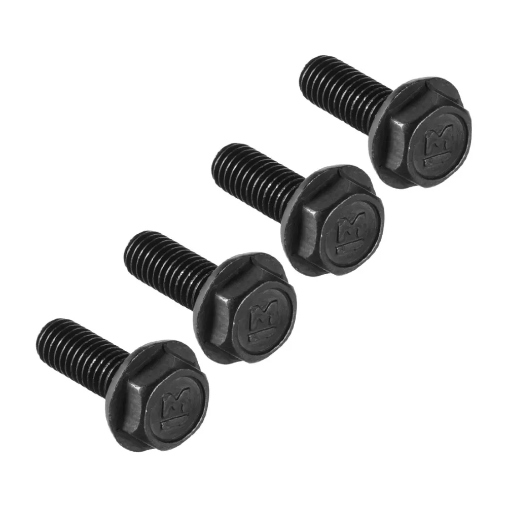 Uxcell 2pcs Lot M6 X 17mm Hex Flange Bolts Left Hand Thread 8 8 Grade Carbon Steel Black Used In Assemblies High Quality New Aliexpress Home Improvement