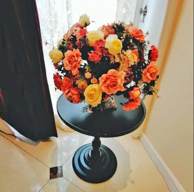 46*60cm Eco-friendly small round tea table Side tables Coffee Table