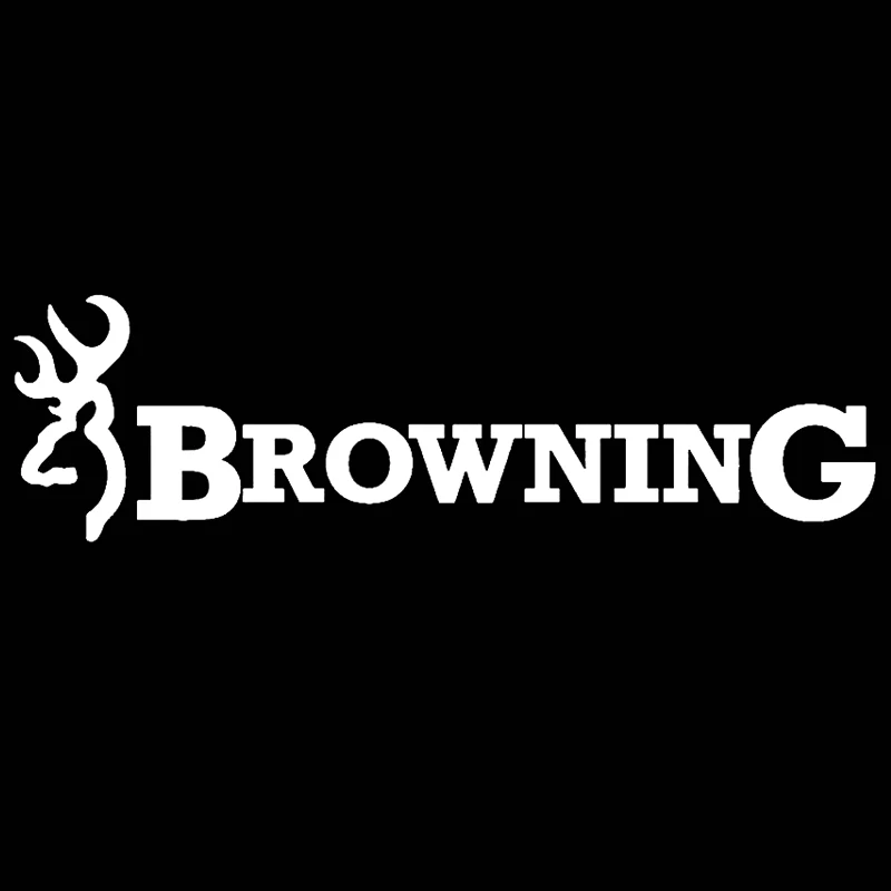 Browning Hunt Deer Buck Chasse Car Sticker Vinyl Car Decal 22.86.3cm BlackSilverLaser (3)