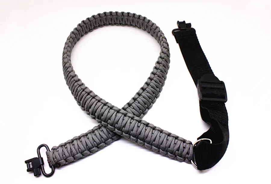 Серый/регулируемый ремень для винтовки с шарнирами|gun sling strap|rifle gun slinggun |