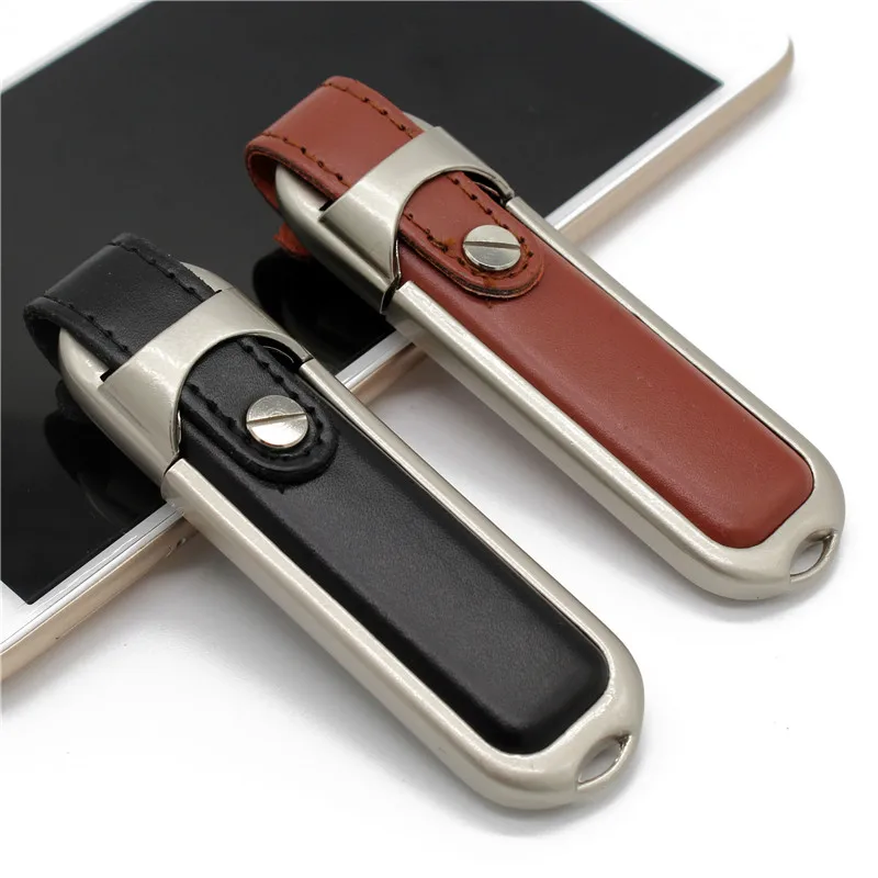 Apacer 64GB pen drive real Capacity Keychain Leather USB 2.0 flash drive 4GB 8GB 16GB 32GB usb flash drive