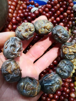 

Tibet GOLD BRACELET HANDMADE natural yak yak horn hand String Bracelet