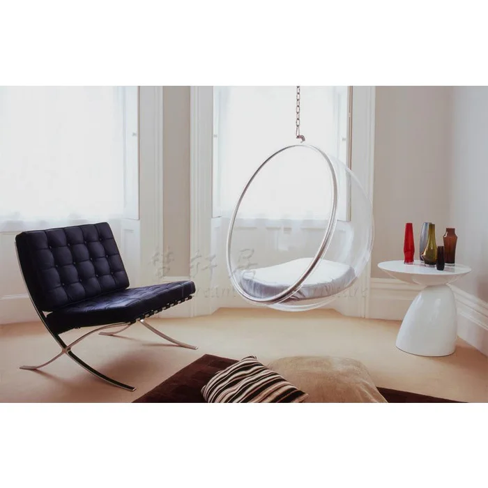 Modern European hemisphere hanging chair Acrylic bubble chair space