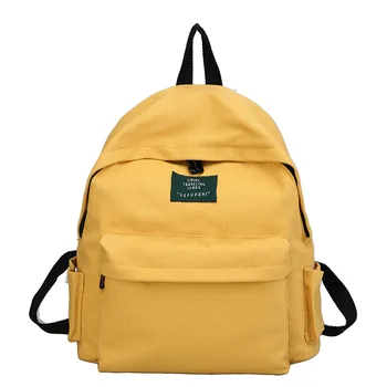 

High Quality Women Nylon Backpack Students Casual Schoolbag for Teenager Girls Portable Travel Shoulder Bag Pack Knapsack 2019