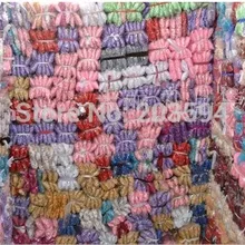 Jkdj! Случайные Смешанные цвета упаковки ювелирных изделий Organza Сумки Из Органзы 7x9 см