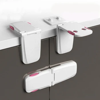 

Children's safety lock drawer lock cabinet door lock babysafety protectionrefrigerator lock cabinet lockrectangularplanedual-use