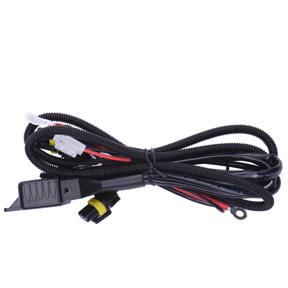 Excellent Quality 1PC H4 12V 35W Car HID Xenon Bulb h4 telescopic Conversion Kit Relay Wiring Harness/HID Relay/Conversion Kit !