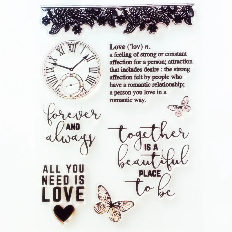 YLCS348 силиконовые прозрачные штампы для скрапбукинга сделай сам|silicone clear stamps|stamps for