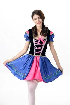 

Pink Blue Beer Servant Costume Halloween Costume For Girls