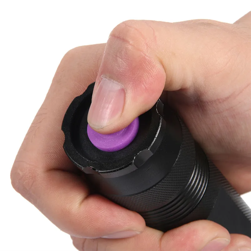 100 LED UV Ultra Flashlight Violet Torch Led Light Blacklight Light 395nM Inspection Lamp Torch 6xAA Battery Zaklamp 40MAY613