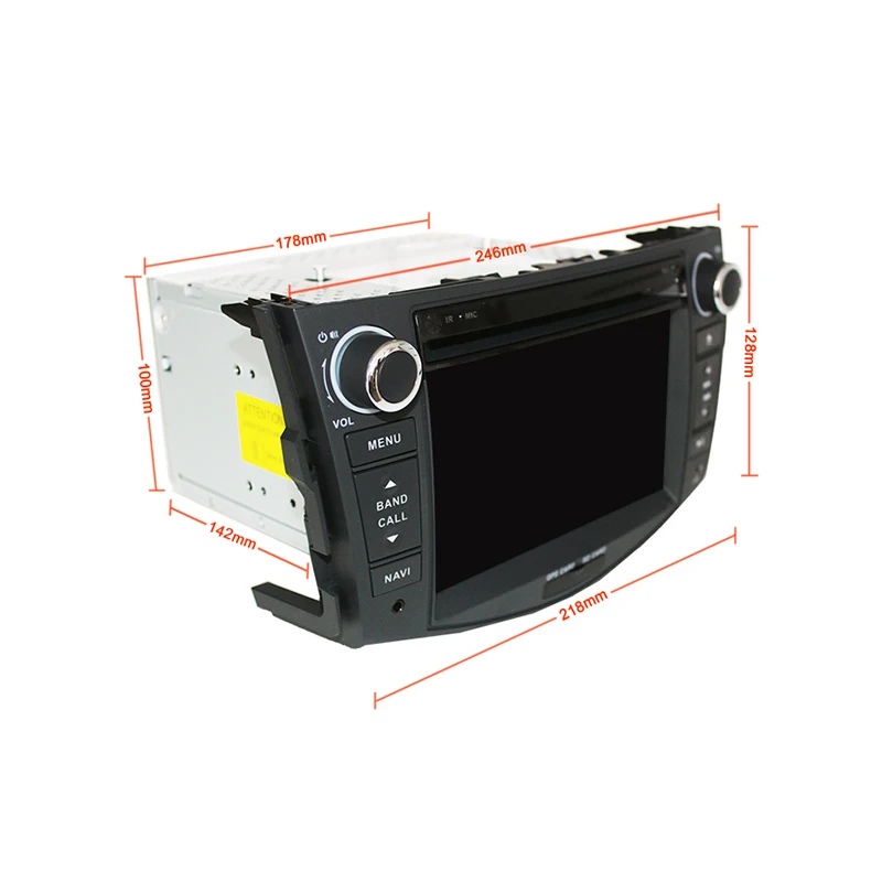 Best 1024*600 2G RAM Android 8.1 Car DVD GPS Navigation For Toyota RAV4 2007 2008 2009 2010 2011 2012 Head Unit Car Stereo radio 4
