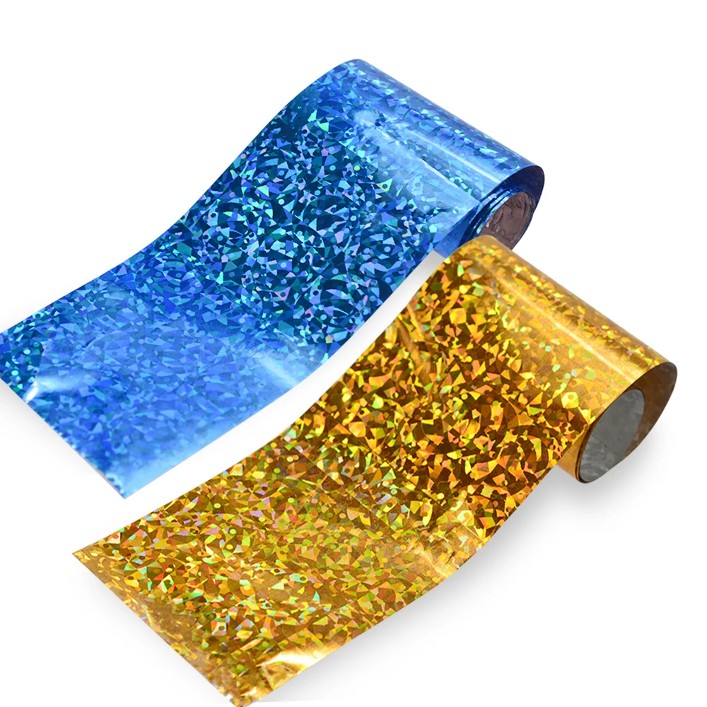 

New arrival 9Pcs Shimmer Starry Sky Nail Foil Colorful Nail Starry Glitter Transfer Sticker Manicure Nail Art Decoration