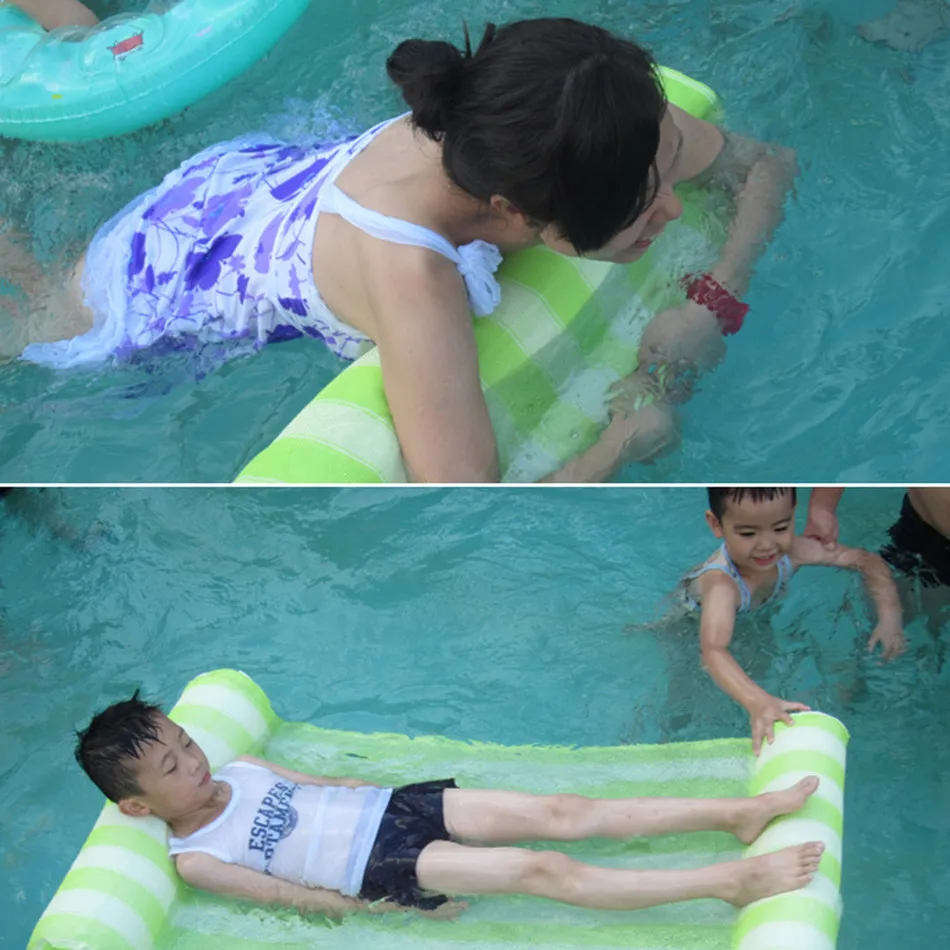Summer PVC Floating Water Hammock Float Lounger Inflatable Beach Lounger Chair Float Inflatable Air Mattress Kids Adults Summer PVC Floating Water Hammock Float Lounger Inflatable Beach Lounger Chair Float Inflatable Air Mattress Kids Adults