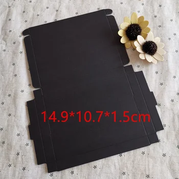 

50Pcs 14.9*10.7*1.5cm Paper Craft Boxes Phone Case Jewelry Paper Packing Boxes Paper Candy Gift Soap Package