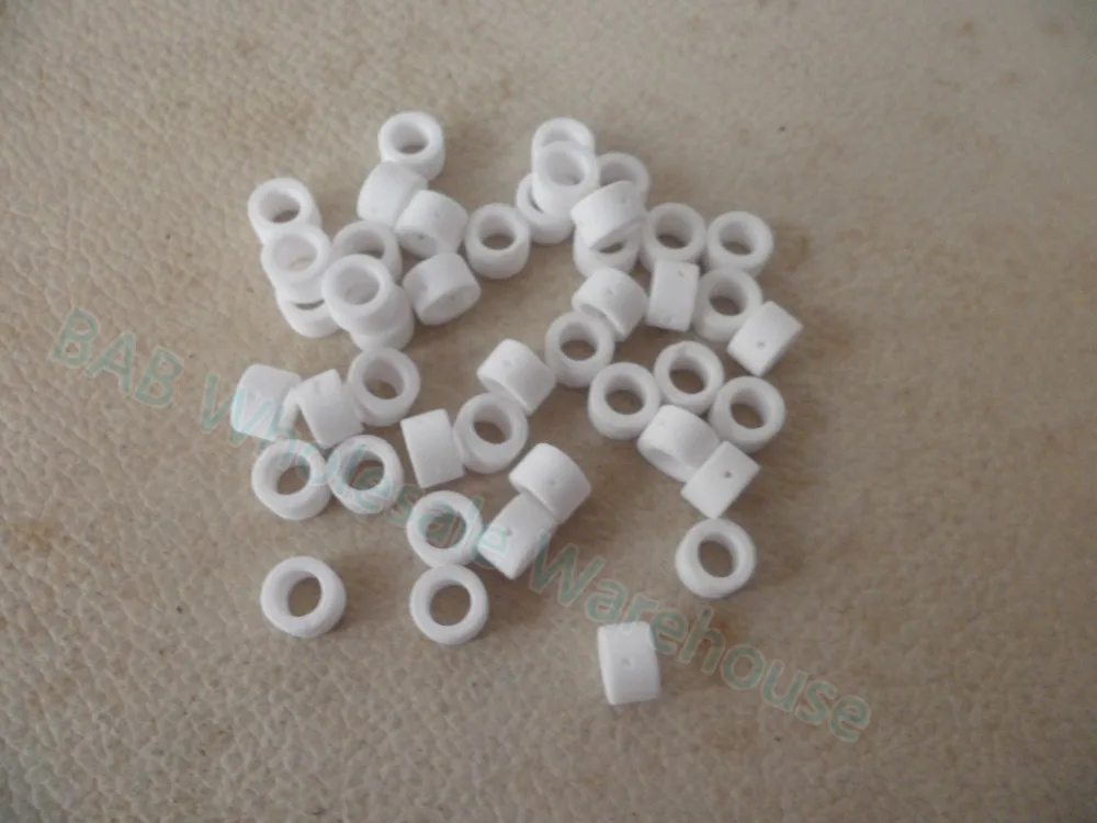 100pcs 30/40A PT-31 Air Plasma Cutter Cutting Torch Consumables Swirl baffle 4 holes/Gas Ring for such as ESAB/L-TEC PT-31,JG-40