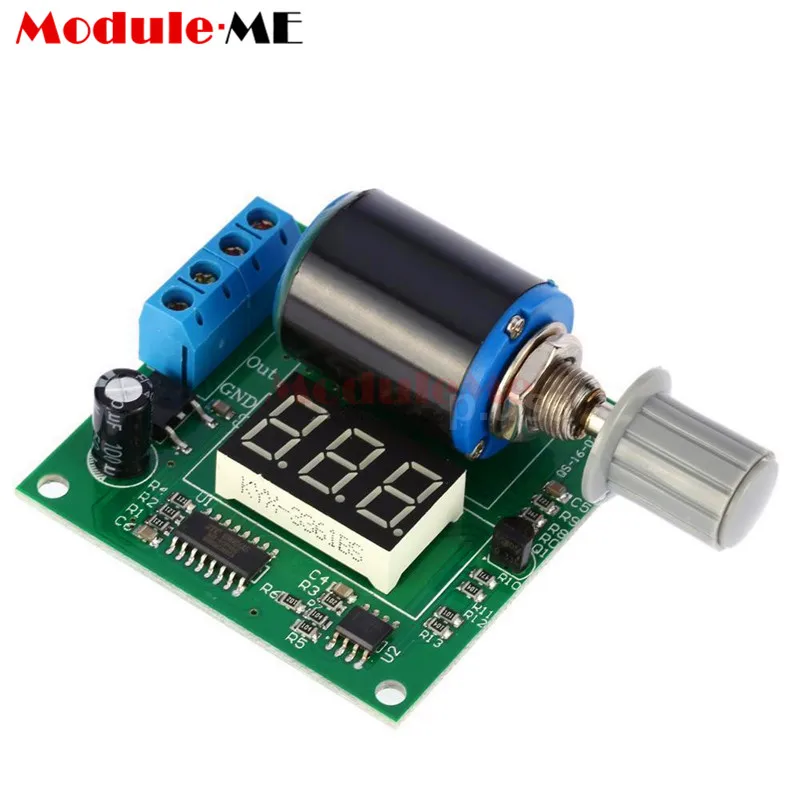

4-20mA Adjustable Digital Signal Generator Module Board DC 12V 24V 3 Digits LED Display
