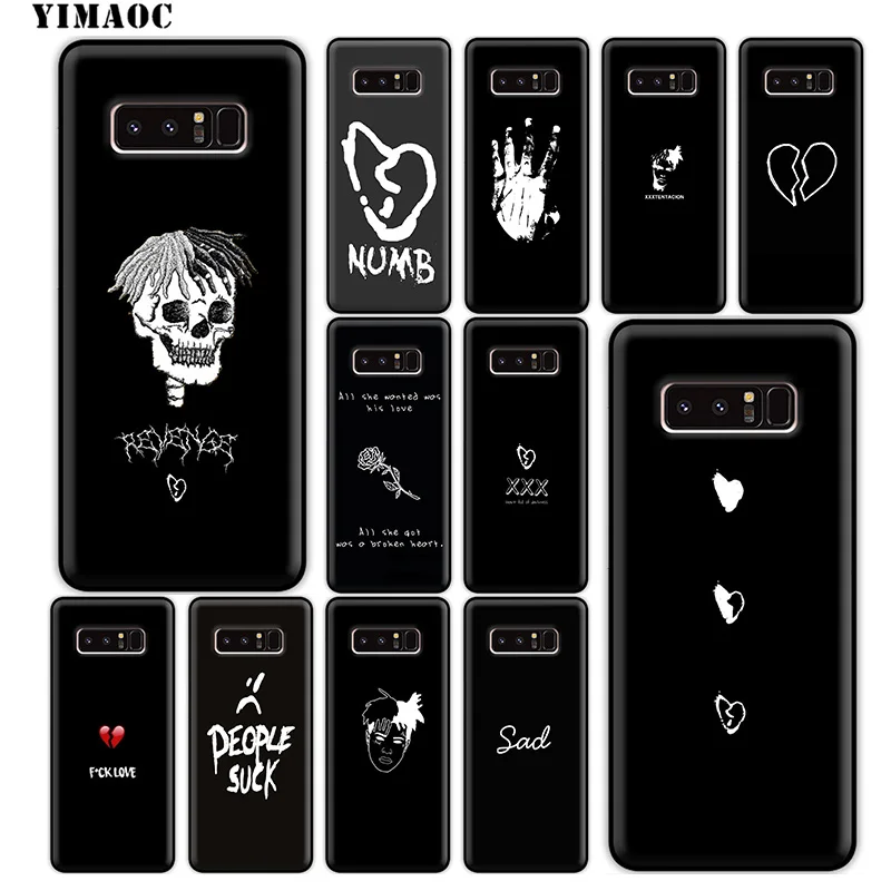 YIMAOC Xxxtentacion See you Soft Silicone Case for Samsung Galaxy Note 10 Plus 9 8 A9 A8 A6 2018 A5 A3 2017 2016 |