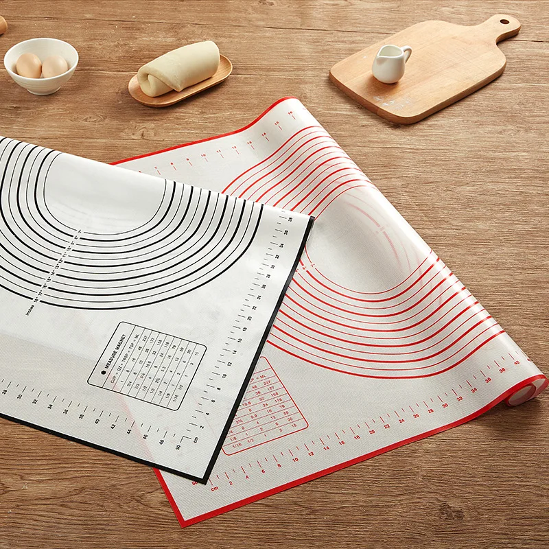 

Food Grade Silicone Baking Mat Bread Pizza Dough Nonslip Bakery Tools Nonstick Bakeware Kitchen Gadgets Cooking Tools