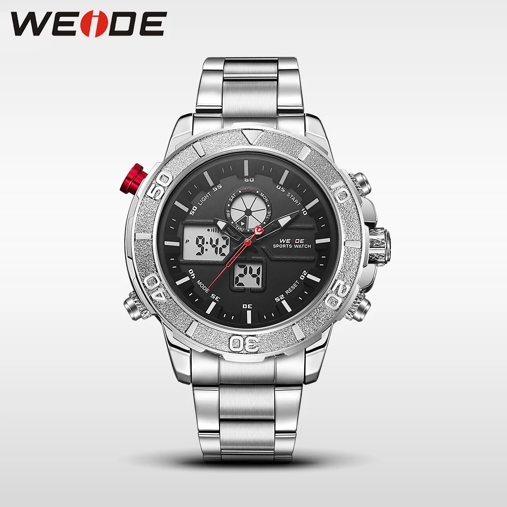 Weide watch stainless steel quartz date sport digital led fashion casual mens watchesautomatic watch men metal military clock Weide watch stainless steel quartz date sport digital led fashion casual mens watchesautomatic watch men metal military clock