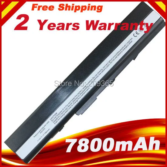 7800 mAh Battery For ASUS X52D X52DE X52DR X52F X52J X52JB X52JC X52JE X52JG X52JK X52JR X52N A32-K52 A32-K42 7800 mah battery for asus x52d x52de x52dr x52f x52j x52jb x52jc x52je x52jg x52jk x52jr x52n a32 k52 a32 k42
