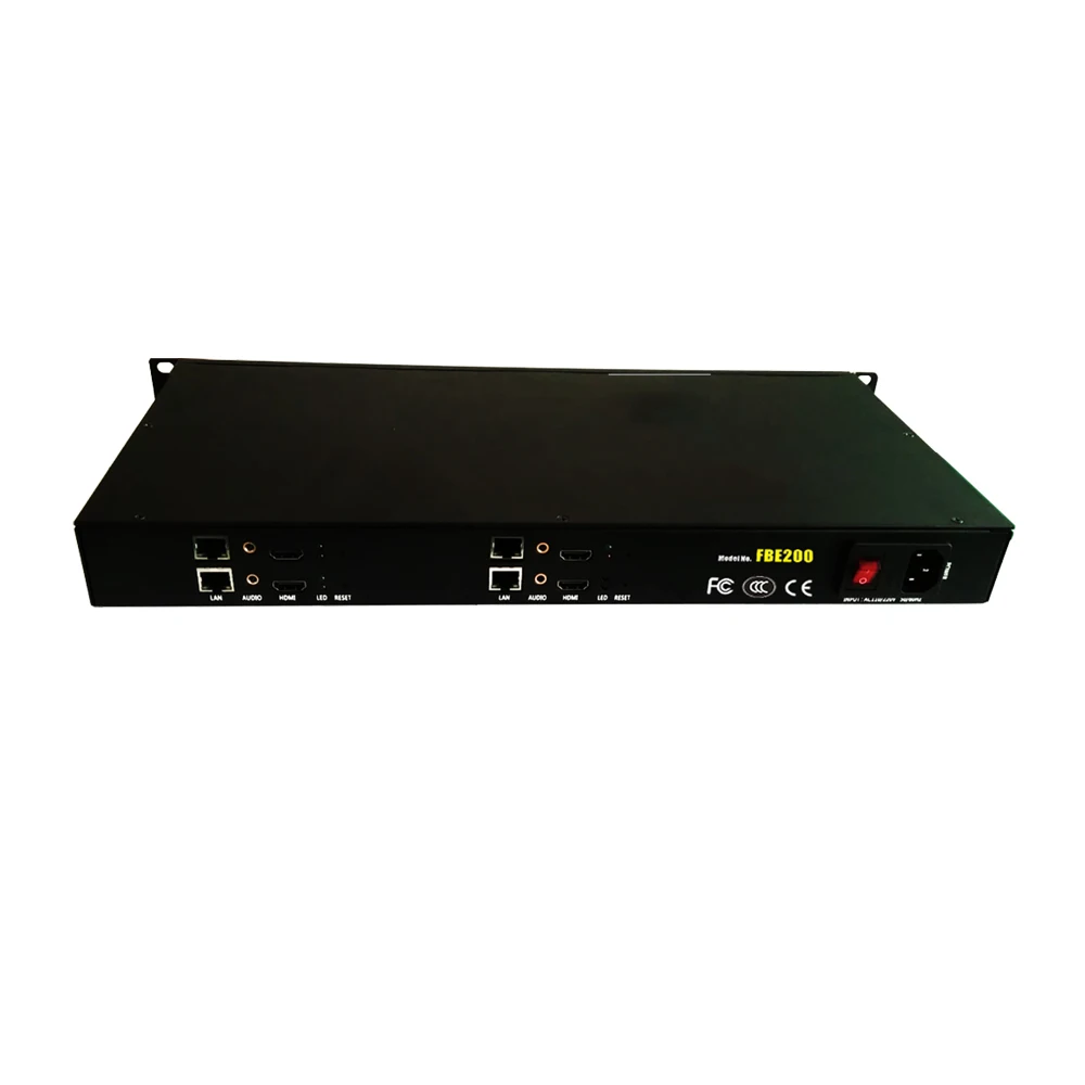 

FMUSER FBE204-4CH HDMI H.264 and H.265 encoder live Stream Broadcast for Video to facebook
