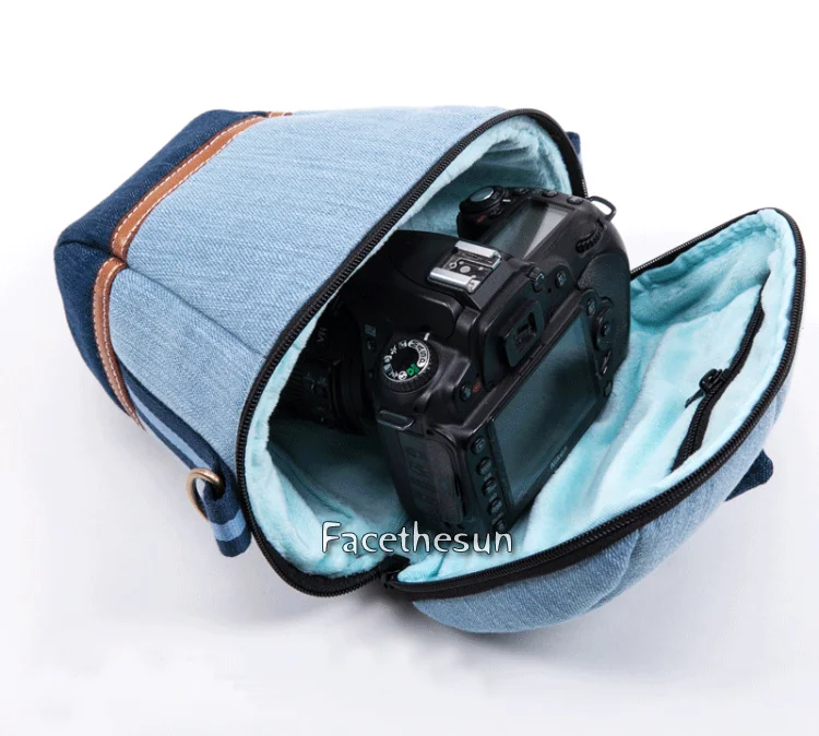 DSLR SLR canvas shoulder bag insert PM40426A-16