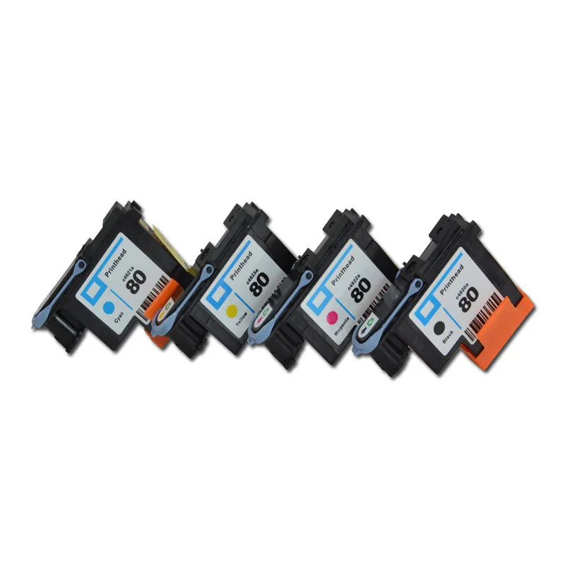 JIUPIN 1 комплект совместимый для HP 80 печатающая головка Designjet 1000 1050c 1055 картридж с