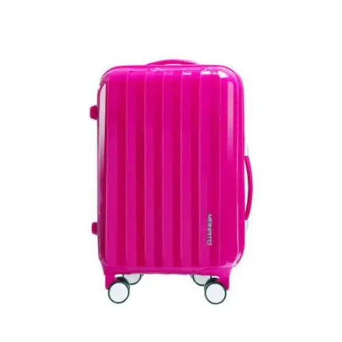 CHENGZHI 2" 24" 2" дюймов Модные женские ретро сумки на колёсиках Спиннер мужские дорожные сумки чемодан колеса - Цвет: Rose red