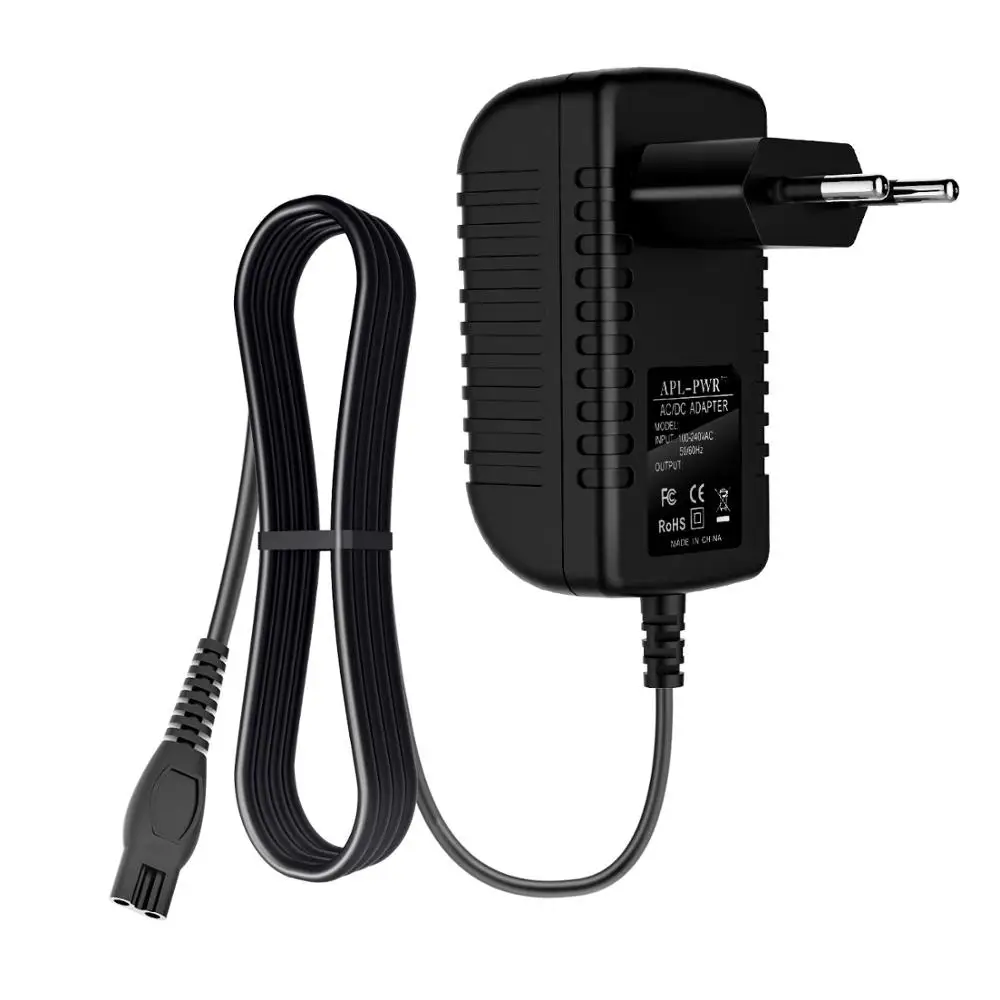 Aperit AC/DC адаптер Зарядное устройство шнура для Philips Norelco Arcitec 1050CC 1050X 1059X 1060X 1090X |