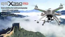 Walkera QR X350Pro W/ Devo 7 Radio/battery/charger RTF FPV Drone Quadcopter Free Express Shipping
