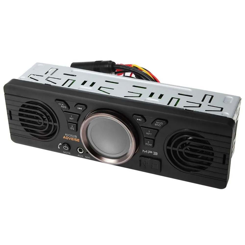 Free Shipping 12V Bluetooth 2.1 + EDR Vehicle MP3 Audio Player Car Stereo FM Radio with USB / TF Card Port hands free call | Автомобили и