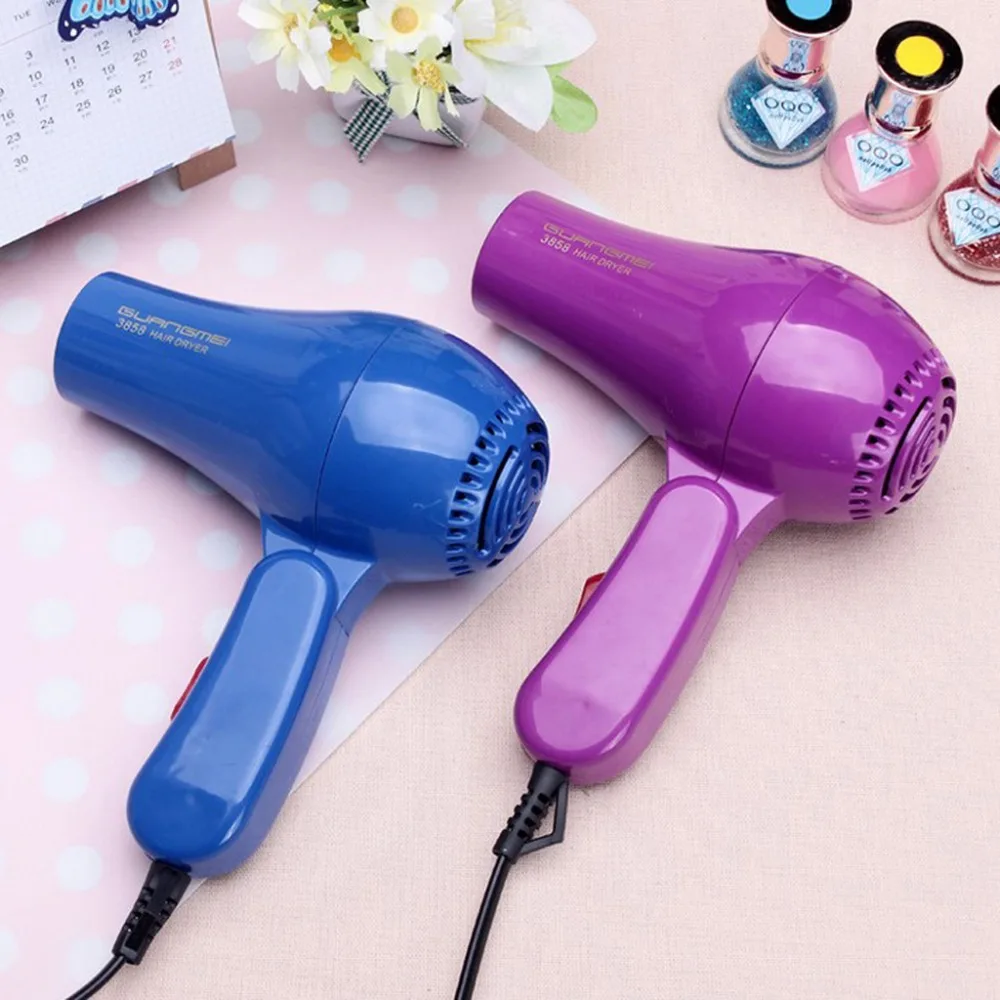 AC 220V Hair Blow Dryer 850W Travel Hair Dryer Compact Blower Foldable