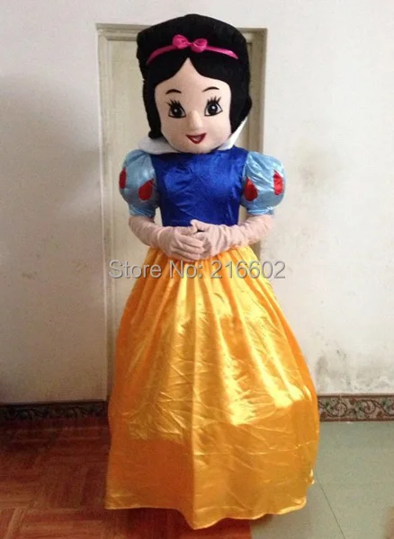 

cosplay costumes Snow White Mascot Costume Adult Size Cinderella Mascot costume