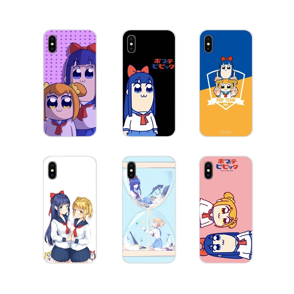 

For Samsung Galaxy S3 S4 S5 Mini S6 S7 Edge S8 S9 S10 Lite Plus Note 4 5 8 9 Transparent Soft Cases POP TEAM EPIC Novelty Fundas