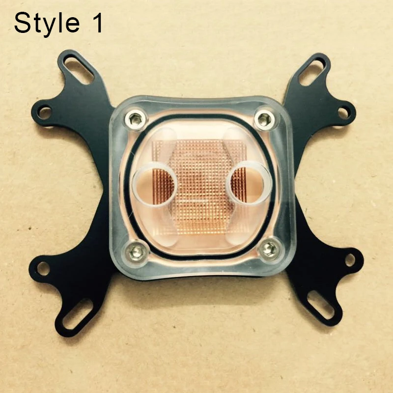 Universal CPU Water Cooling for Computer Water Block Cooler Radiator Heatsink Copper Full Platform For Intel & AMD Waterblock Universal CPU Water Cooling for Computer Water Block Cooler Radiator Heatsink Copper Full Platform For Intel & AMD Waterblock