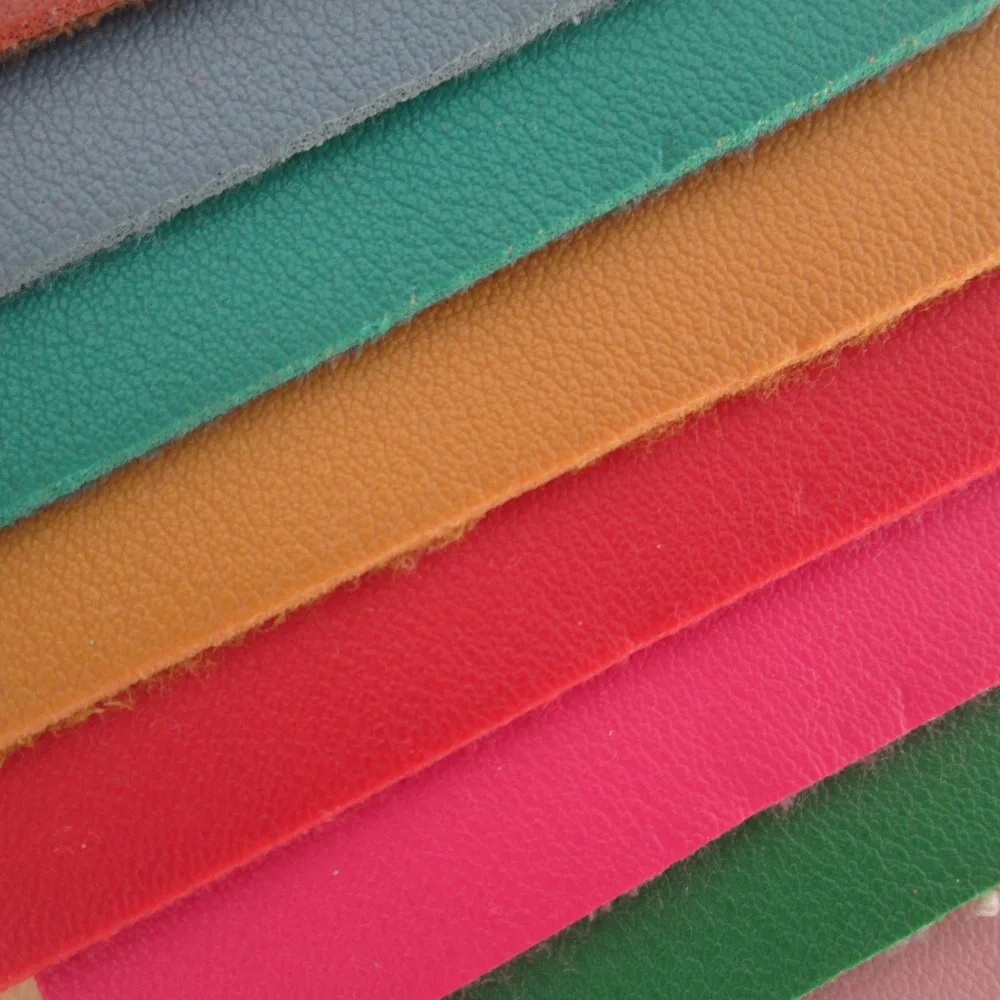 

NEW! upset 1.6 mm Spain cowhide toughness faux leather fabric PVC synthetic leather 40 color textile fabric for bag belt